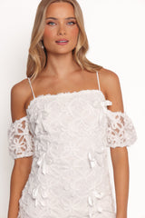 Celestia Mini Dress - White