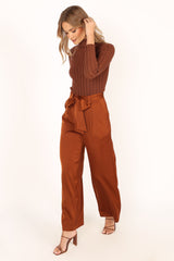 Miranda Pants - Brown