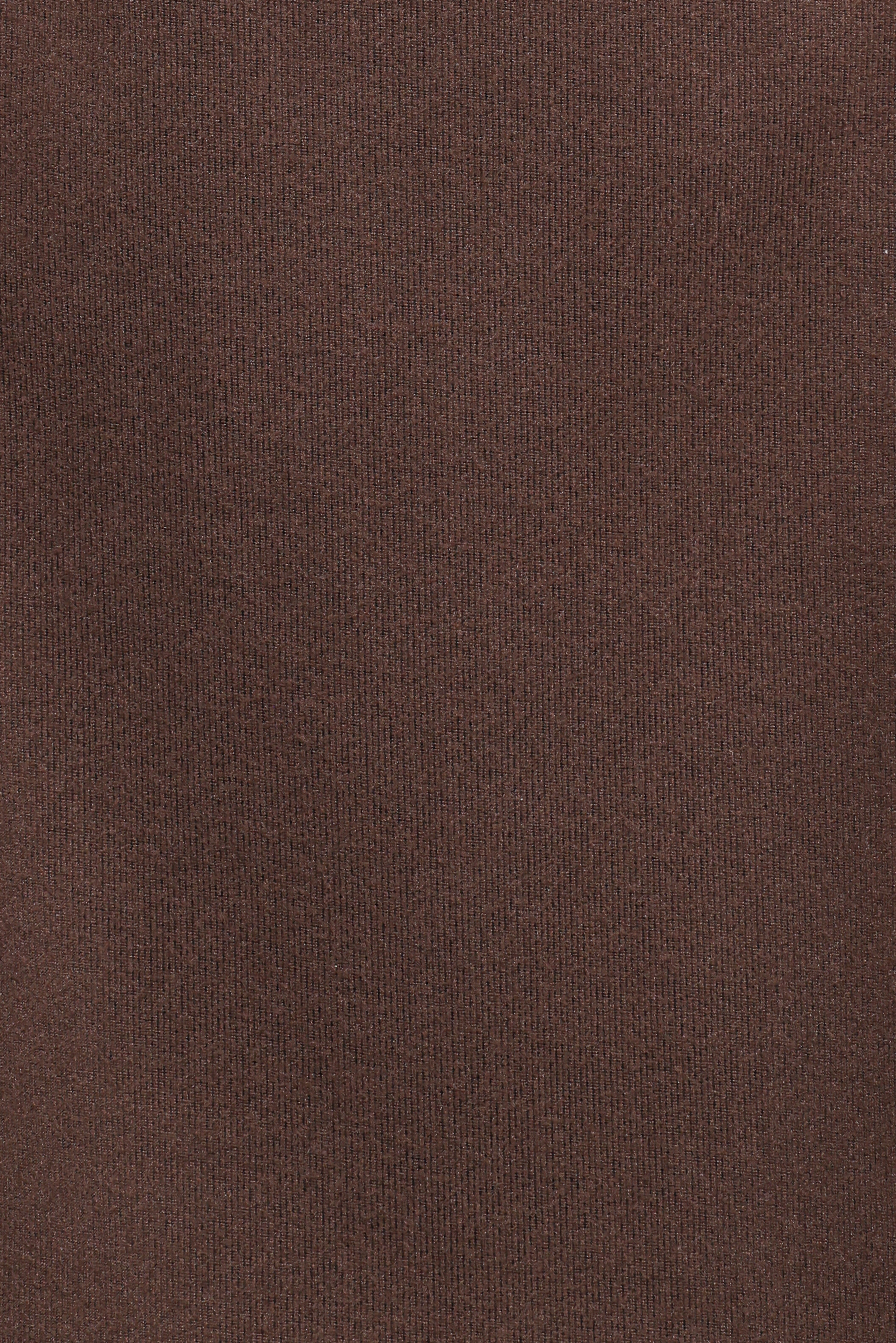 Cassia Belted A-Line Skirt - Chocolate Brown