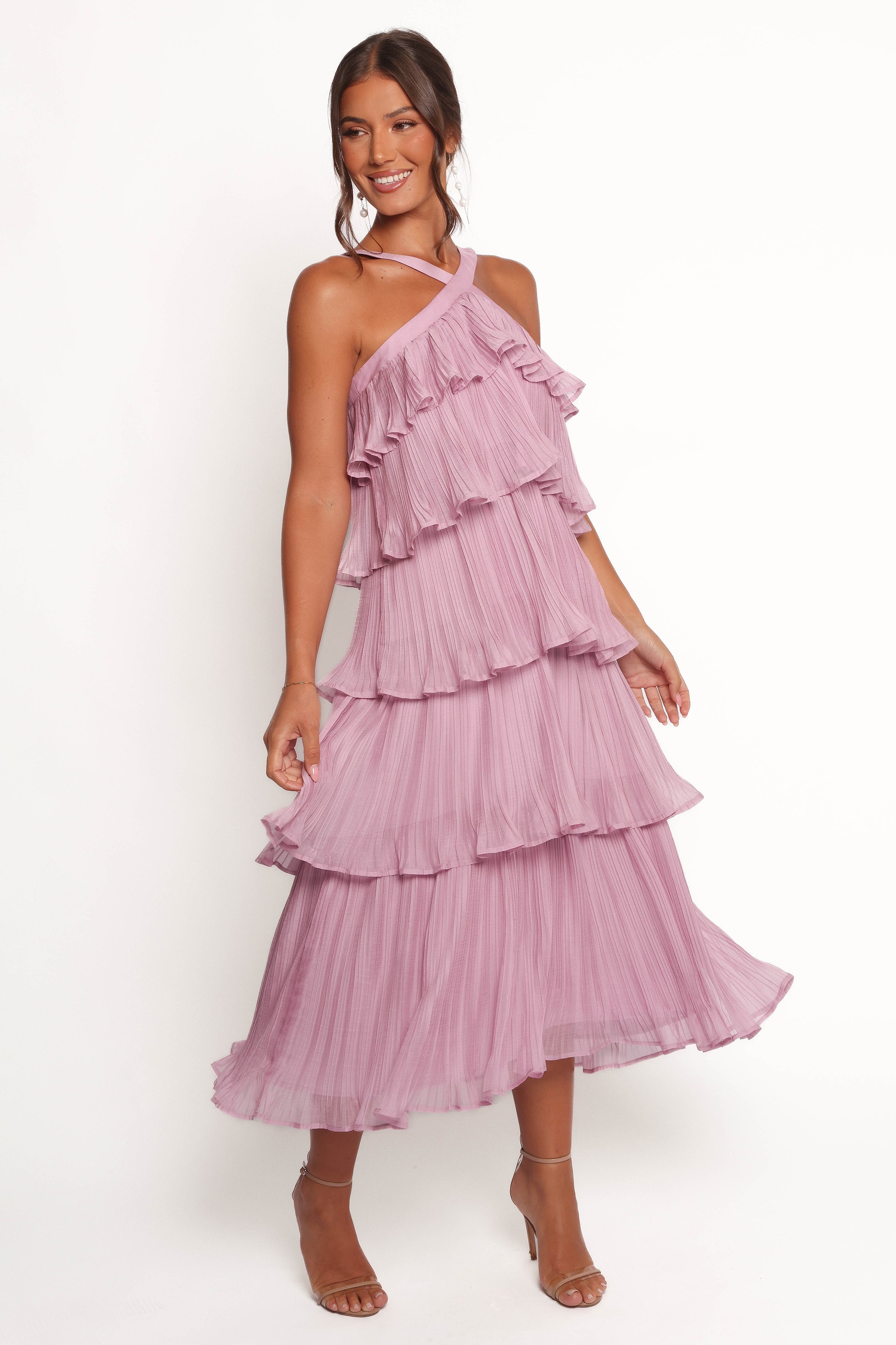 Aveline Midi Dress - Lilac