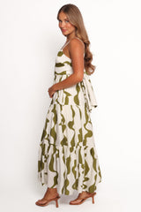 Cora Maxi Dress - Green