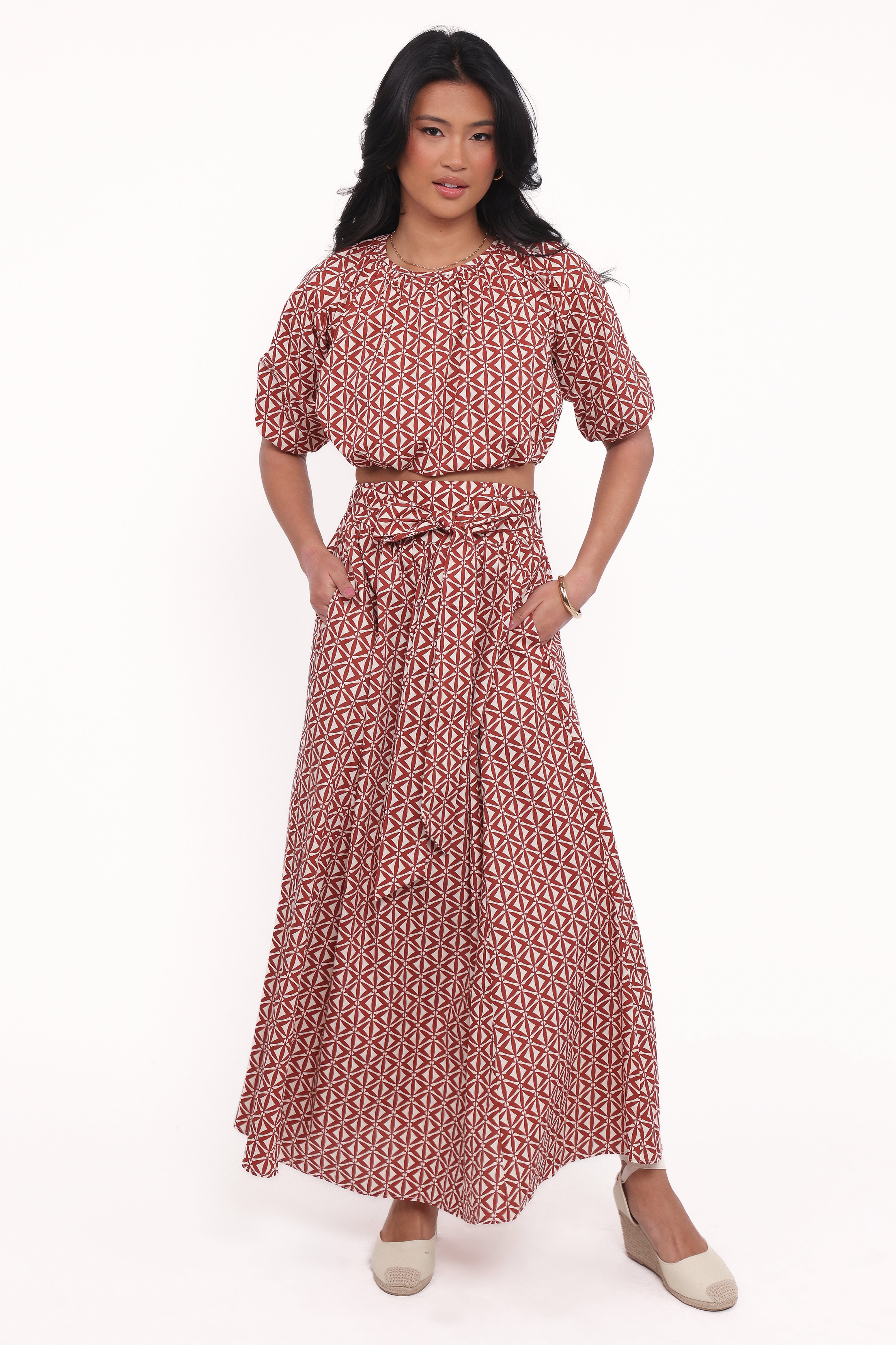 Delilah Set - Geo Print