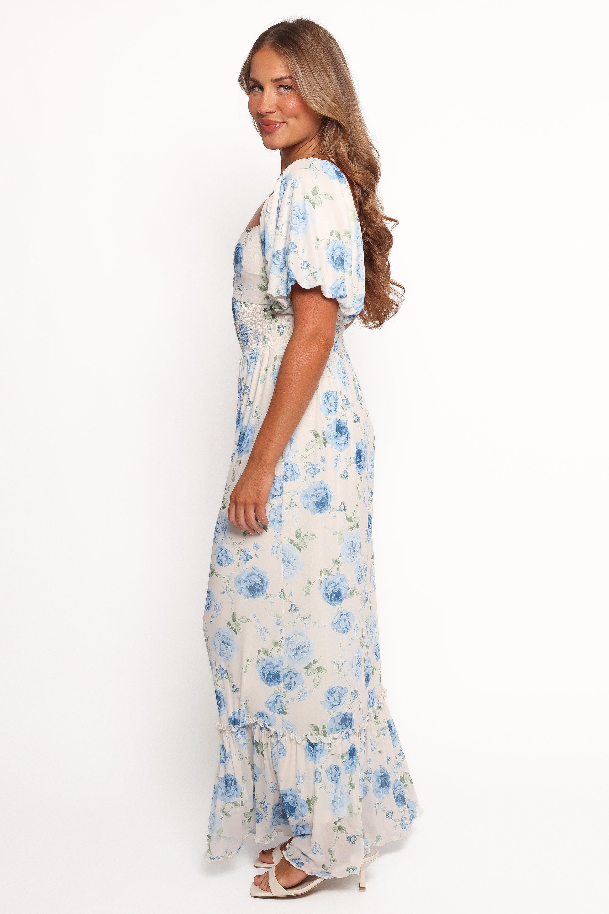Devon Maxi Short Sleeve Dress - Summer Song