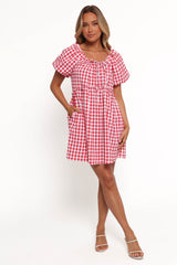 Dorothea Mini Dress - Red