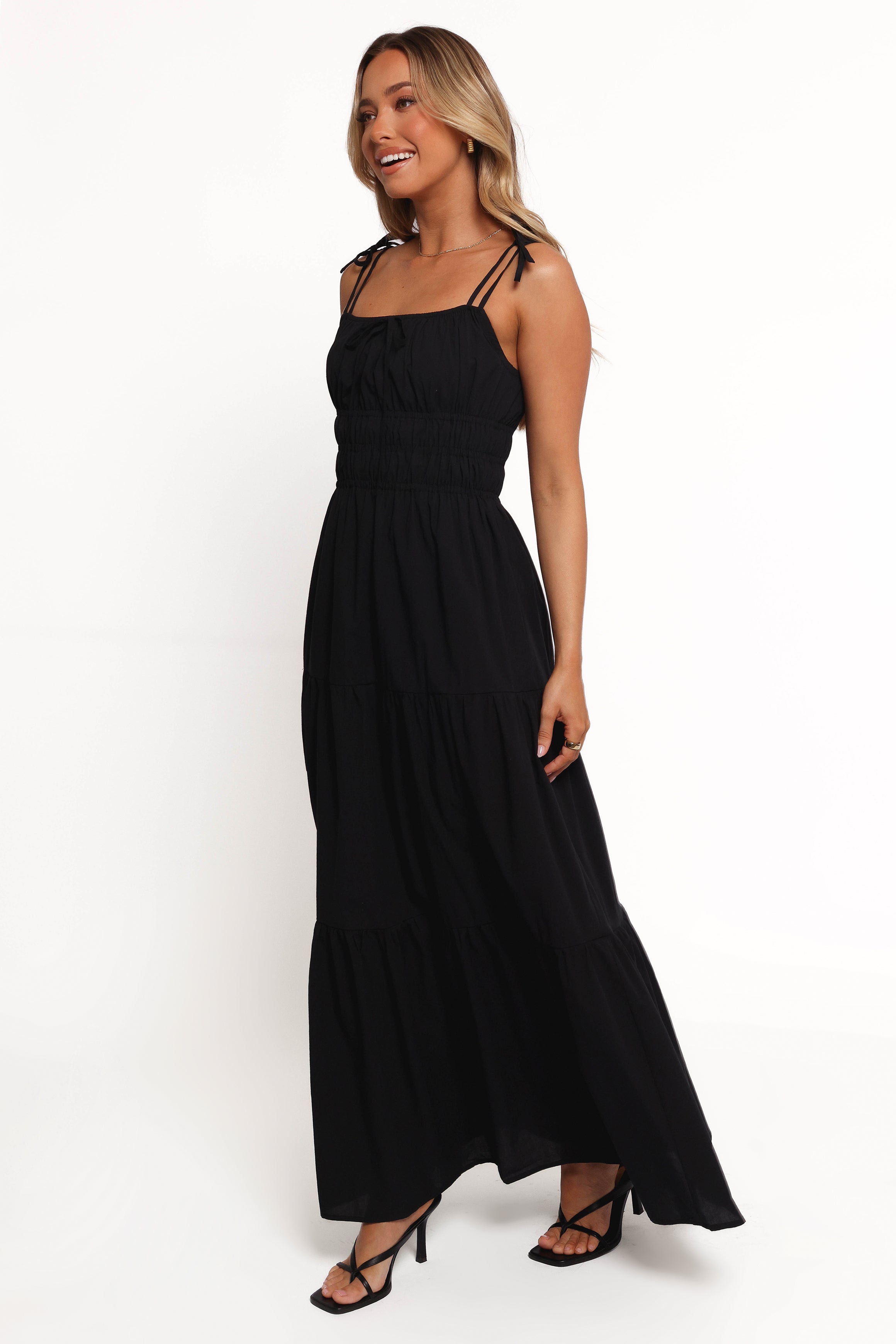 Ione Maxi Dress - Black