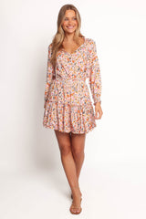 Kealan Dress - Pink Ditsy floral