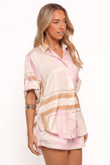Lara Shorts - Pink Print