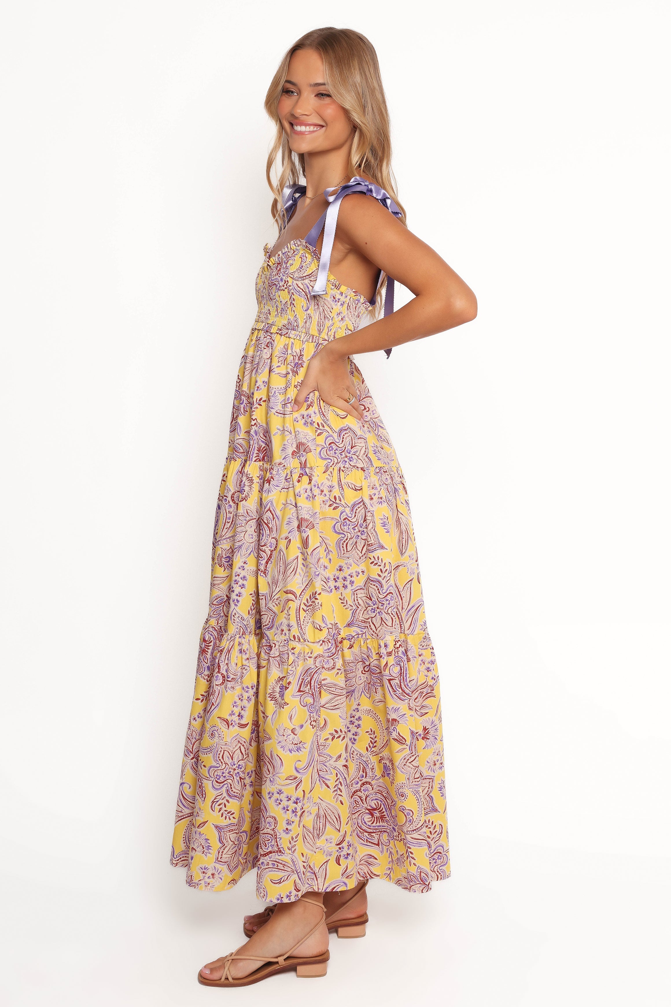 Marigold Maxi Dress - Evening Primrose