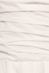 Nell Strapless Maxi Dress - White