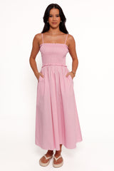 Nigella Maxi Dress - Pink