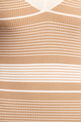 Singa Knit Midi Dress - Light Taupe