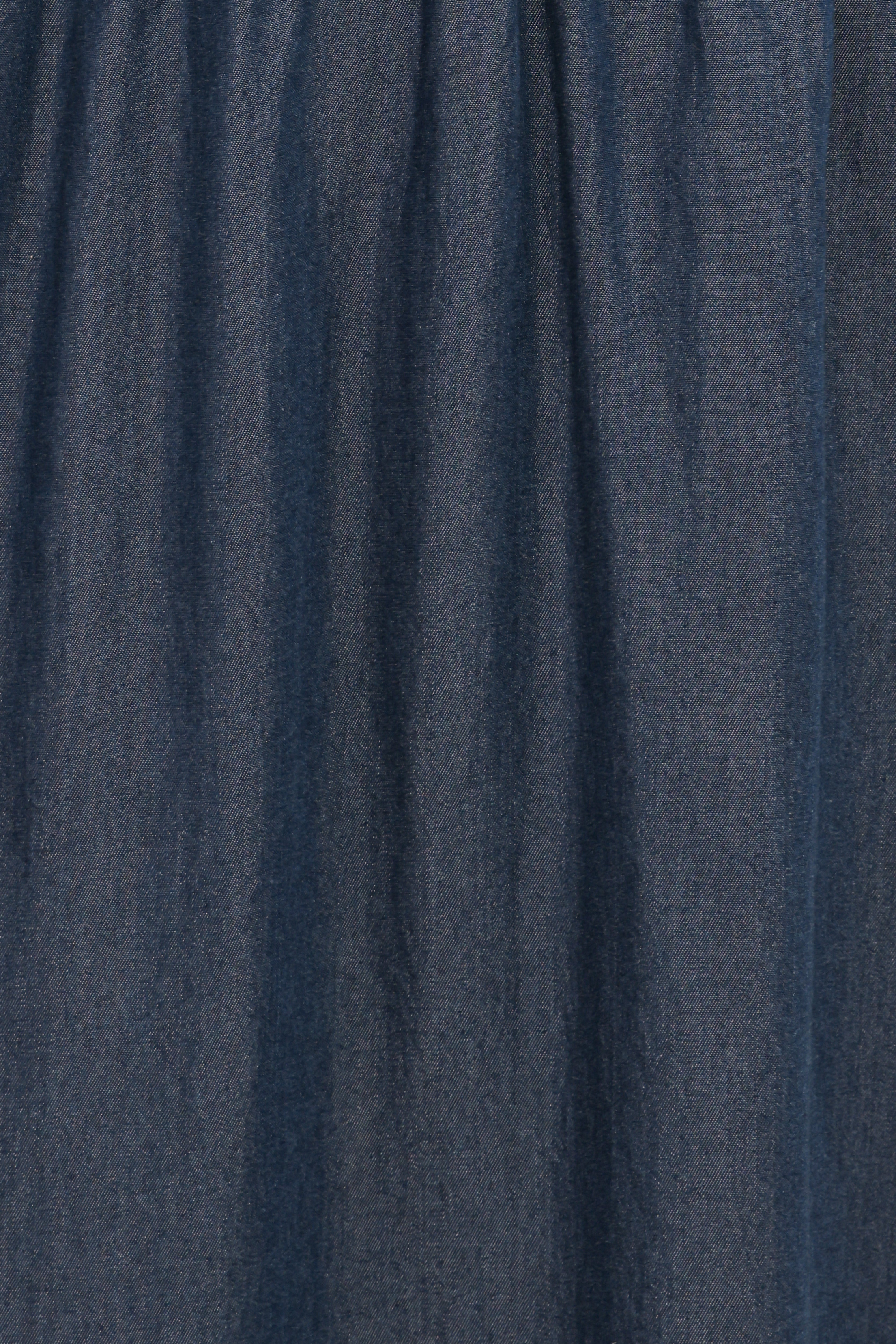 Steele Puff Sleeve Midi Dress - Dark Denim