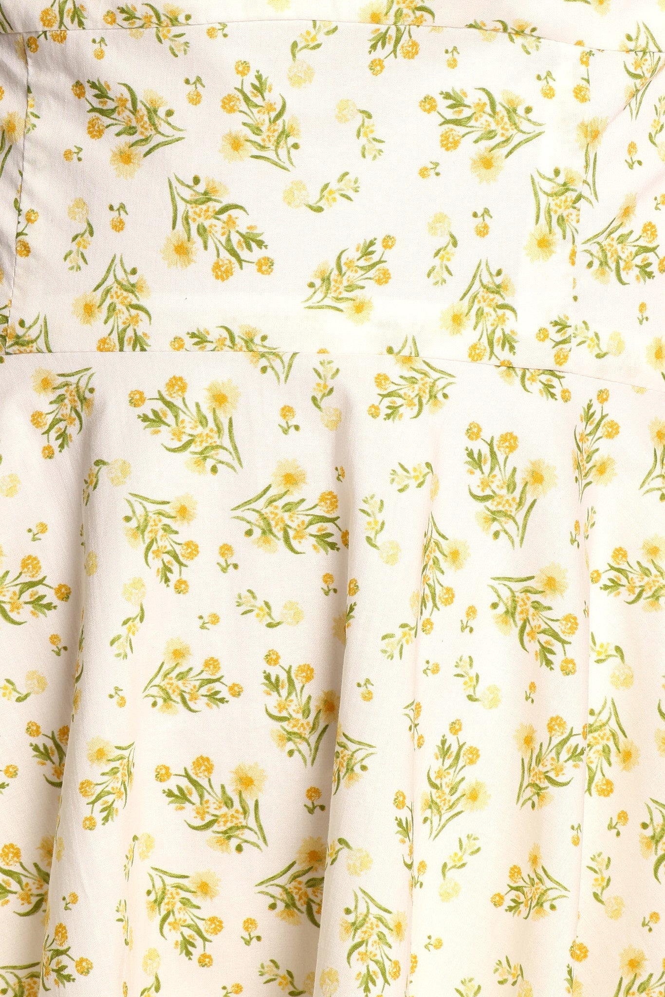 Thornton Mini Dress - Yellow Floral