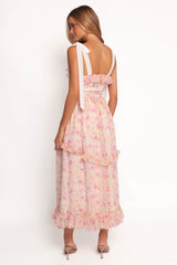 Zenith Midi Dress - Pink