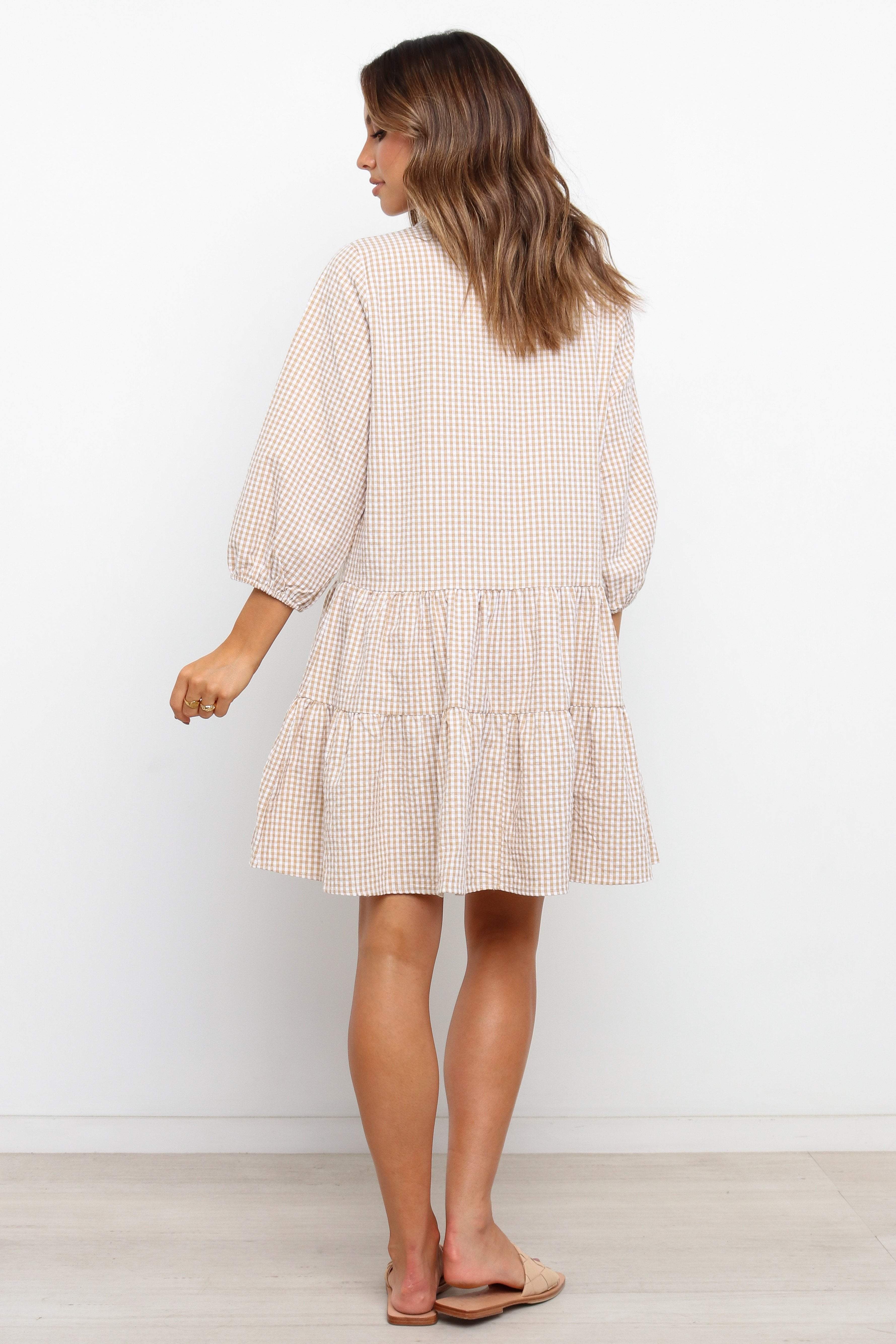Daria Dress - Beige