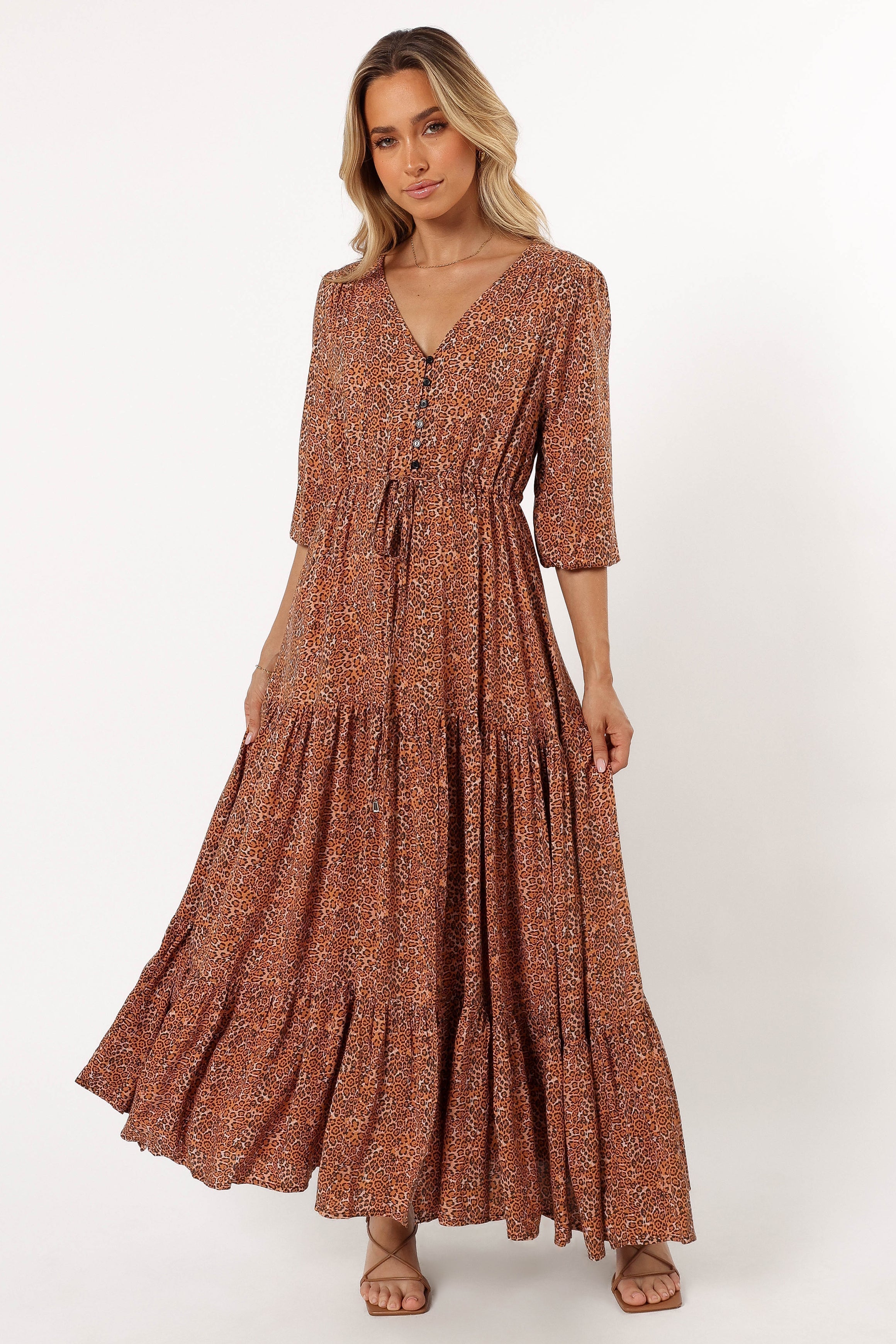 Kelda Dress - Leopard Print