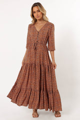 Kelda Dress - Leopard Print