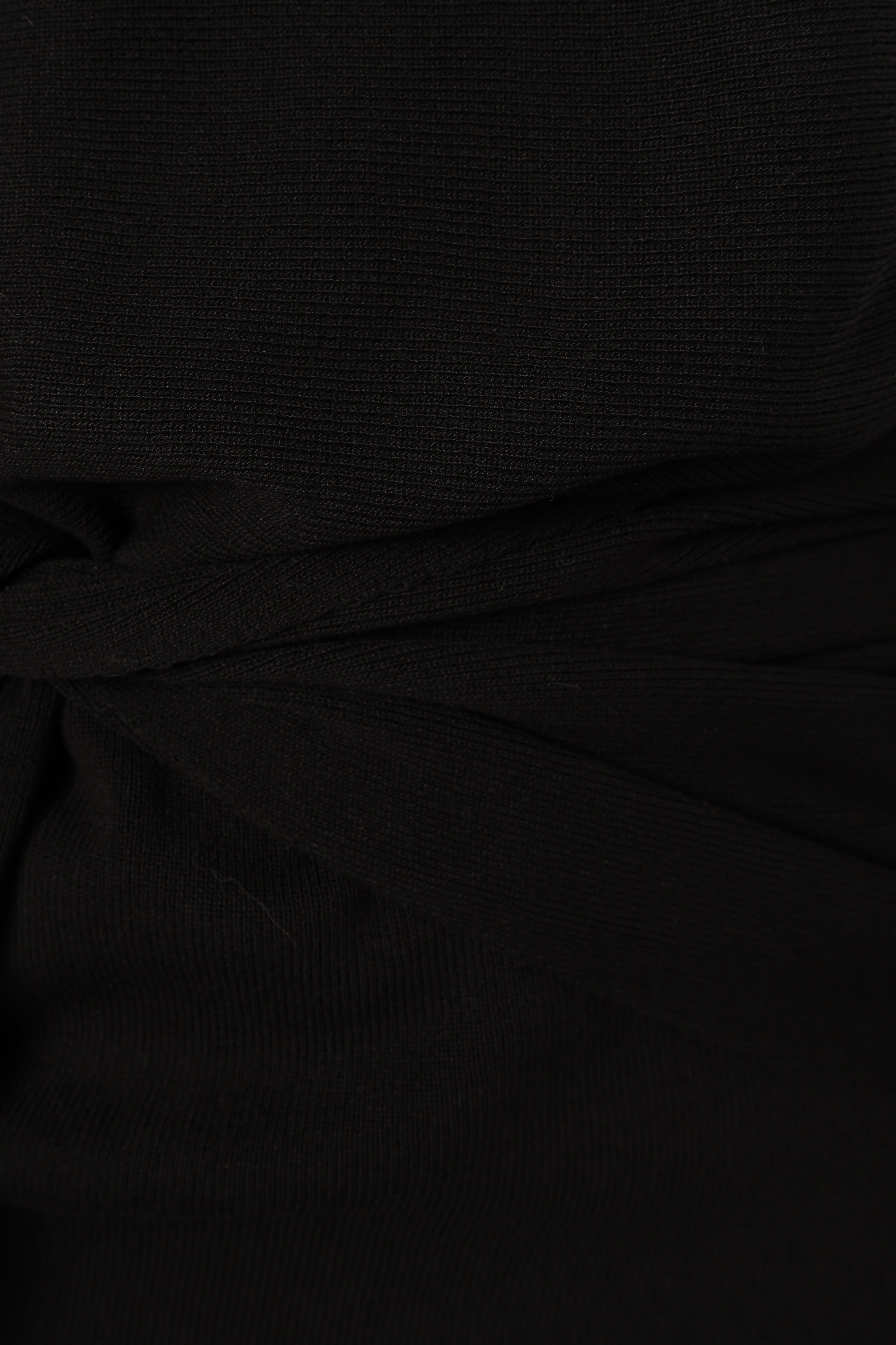 Prancer Off Shoulder Midi Dress - Black